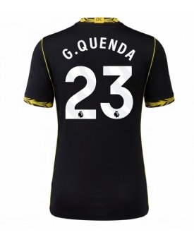 Chelsea Geovany Quenda #23 Maglia Gara Trasferta Repliche 2026-27 Donna Maniche Corte